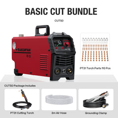 Arccaptain CUT50 HF Start Portable Plasma Cutter 220/110v