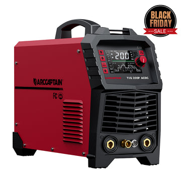 Arccaptain AC DC TIG200P Multi Process Pulse TIG Aluminum Welder