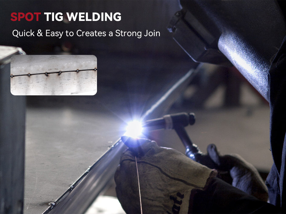 TIG200P AC DC spot TIG welding