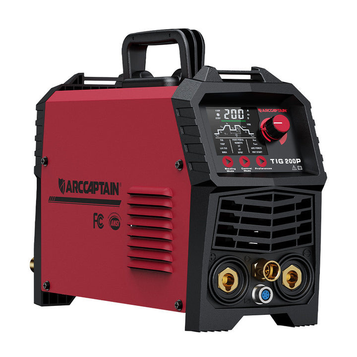 Arccaptain TIG200P 200A DC Pulse TIG Welding Machine