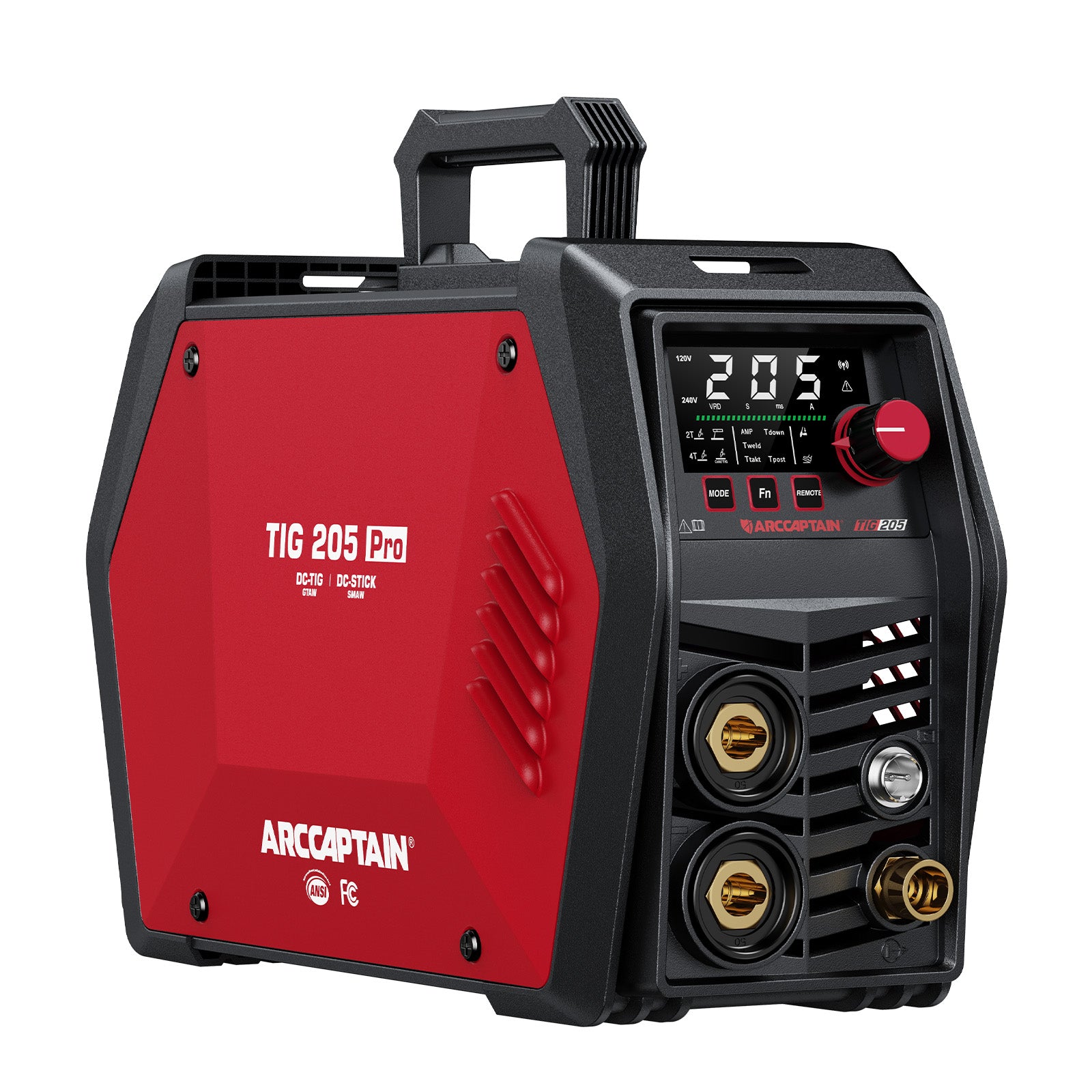 Arccaptain TIG205 Pro DC TIG Spot Cold Welder