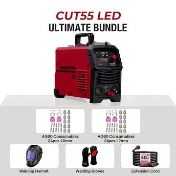 Arccaptain CUT55 HF Plasma Cutter Ultimate Bundle