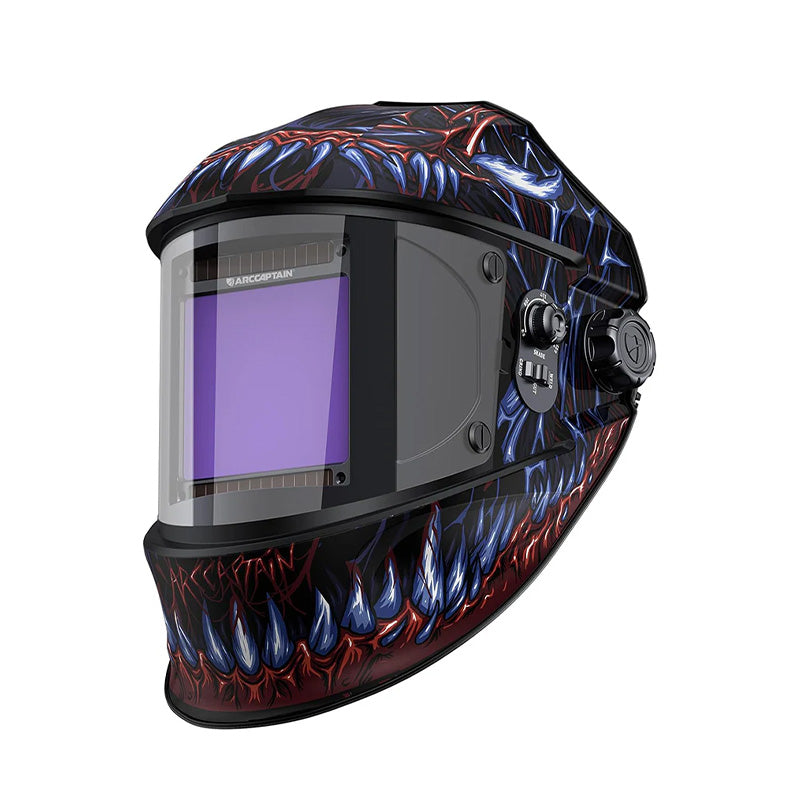 Large View 3.94” x 3.66” Welding Helmet True Color EXSpace VisionX200