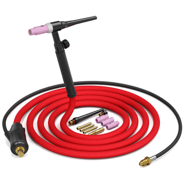 ARCCAPTAIN WP-17FV 150A Lift TIG Torch, 13-ft, 35–50 mm² Connector