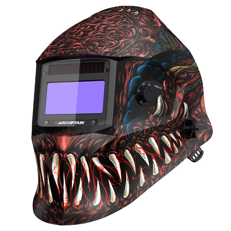 Auto Darkening 3.86"×1.69" Welding Hood Professional Welding Safety Gear