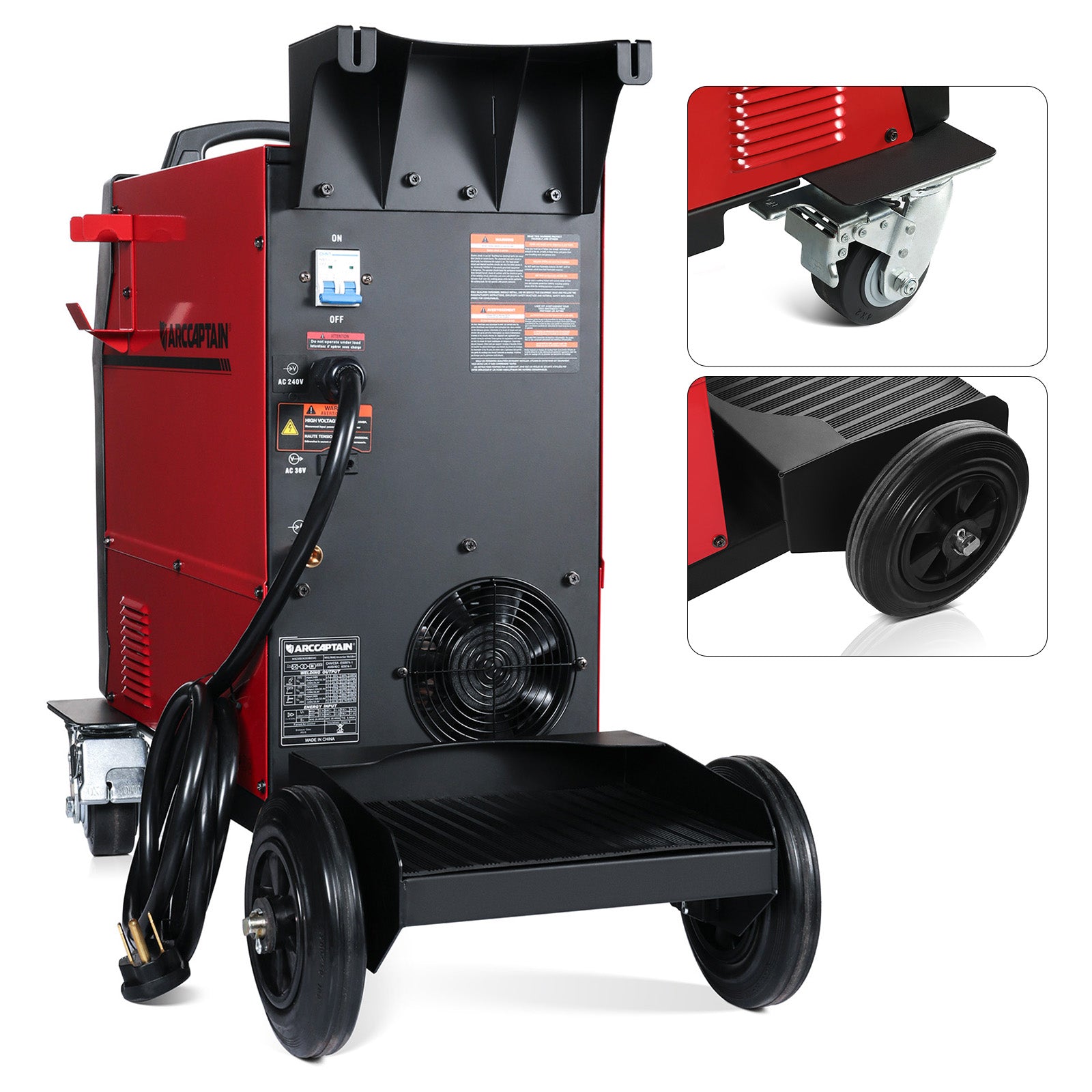 Arccaptain AIM-Forge 250A Multi-Process Inverter Welder Heavy Duty