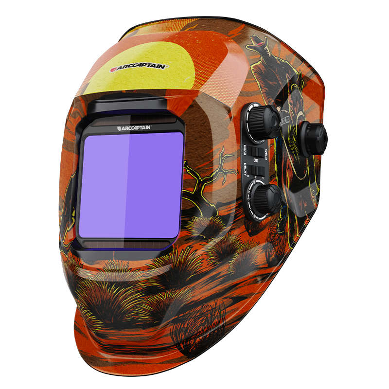 Welder Helmet Adjustable Comfortable Hood Cowboy Design HSH-G999
