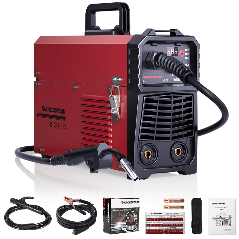 Portable No Gas Flux Core Welder