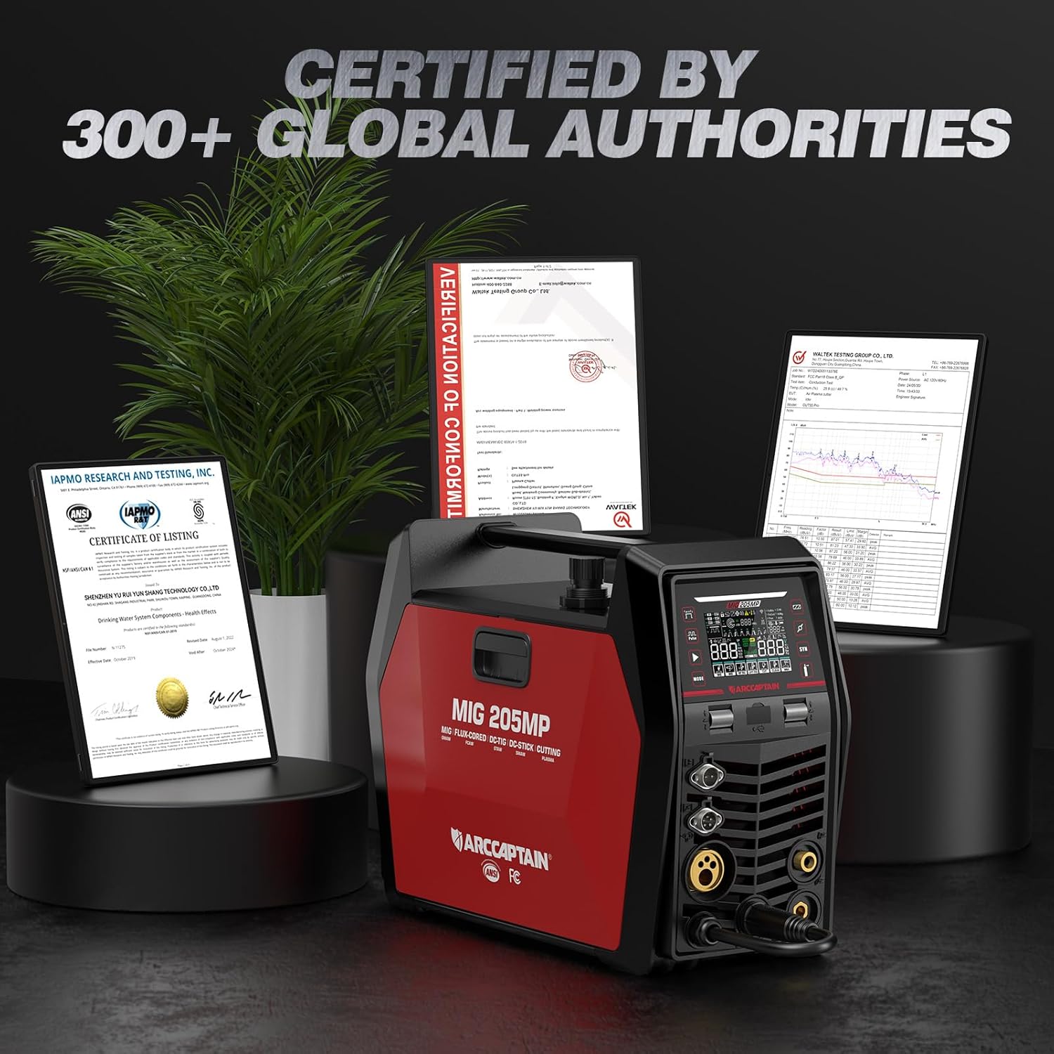 Used Arccaptain MIG205MP | All-in-One Machine | Welder and Cutter
