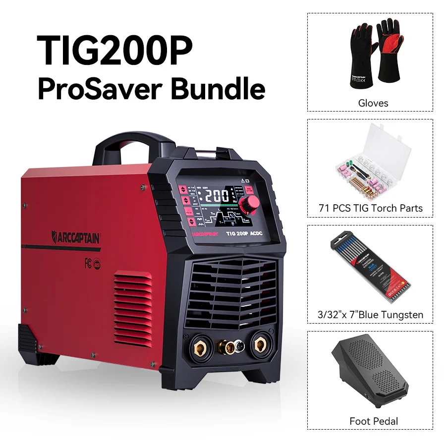 TIG溶接機 TIG200P AC/DC 新品未開封 TIG200P AC⁄DC アルミ溶接 溶接