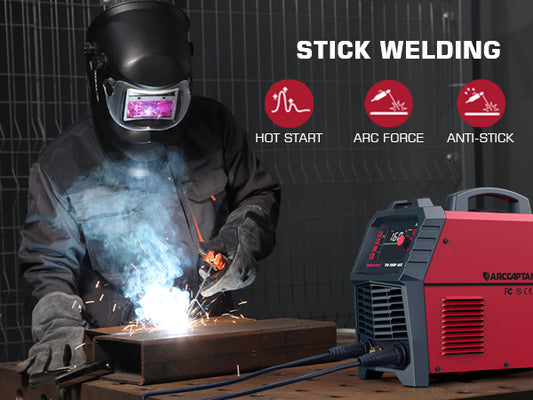 Arccaptain Tig200P Multi Process AC/DC Aluminum Pulse Tig Welder