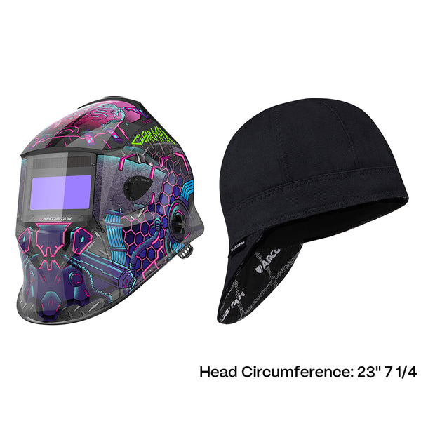 Punk Neuron Auto Darkening Welding Helmet – ClearLite X100 True