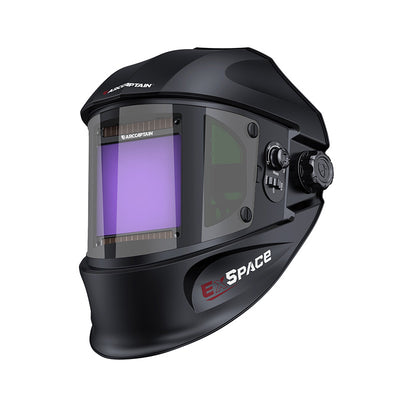 Casque de soudure assombrissant automatique de grande vue 3,94