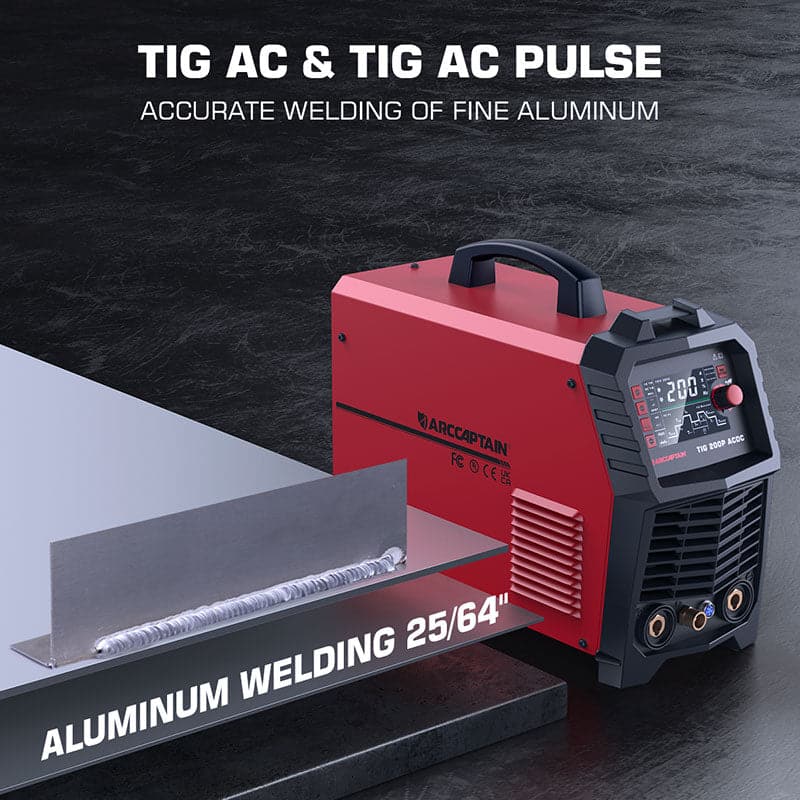200 Amps Tig 200P AC/DC Tig Aluminum Welder 