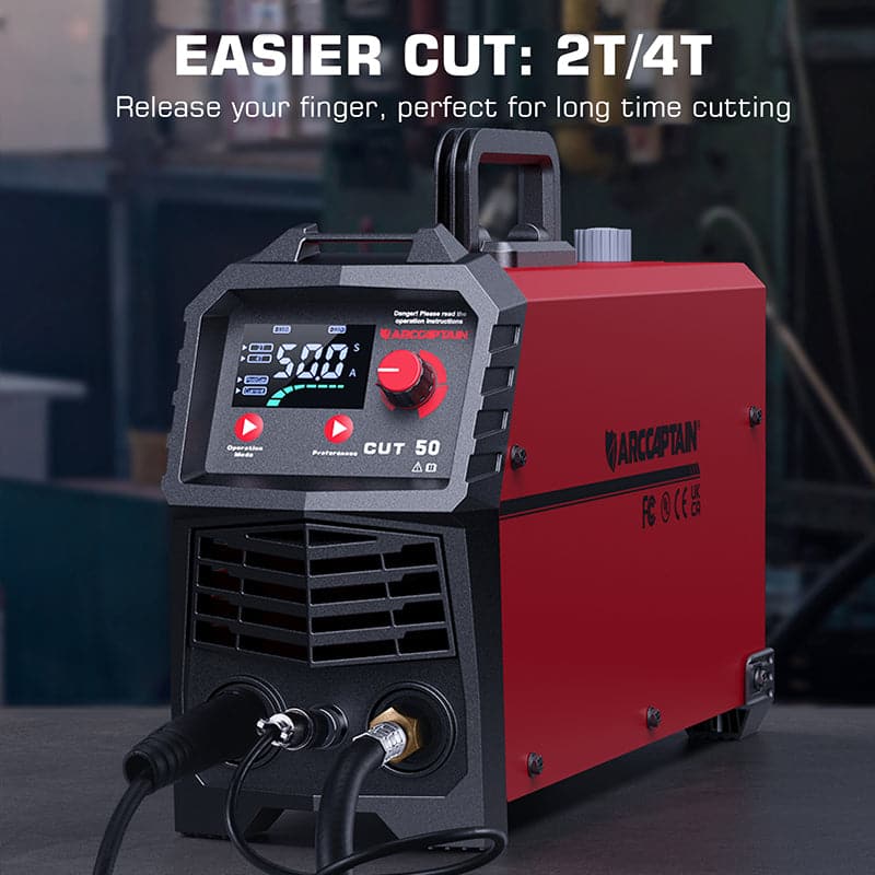 Dual Voltage Portable Plasma Cutter CUT50