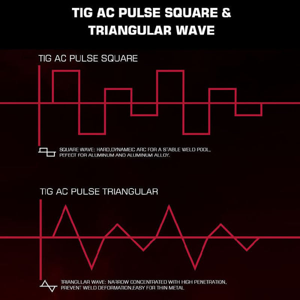Arccaptain Tig200P Multi Process AC/DC Aluminum Pulse Tig Welder